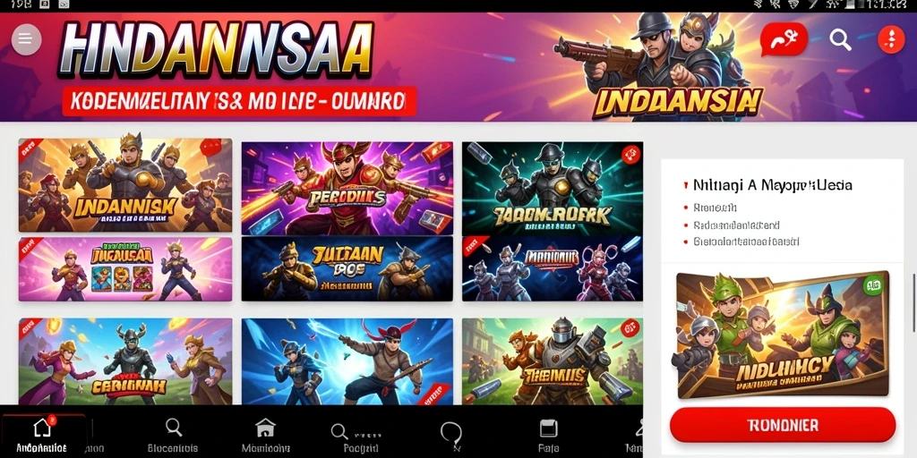 Tampilan antarmuka yang user-friendly dan modern.