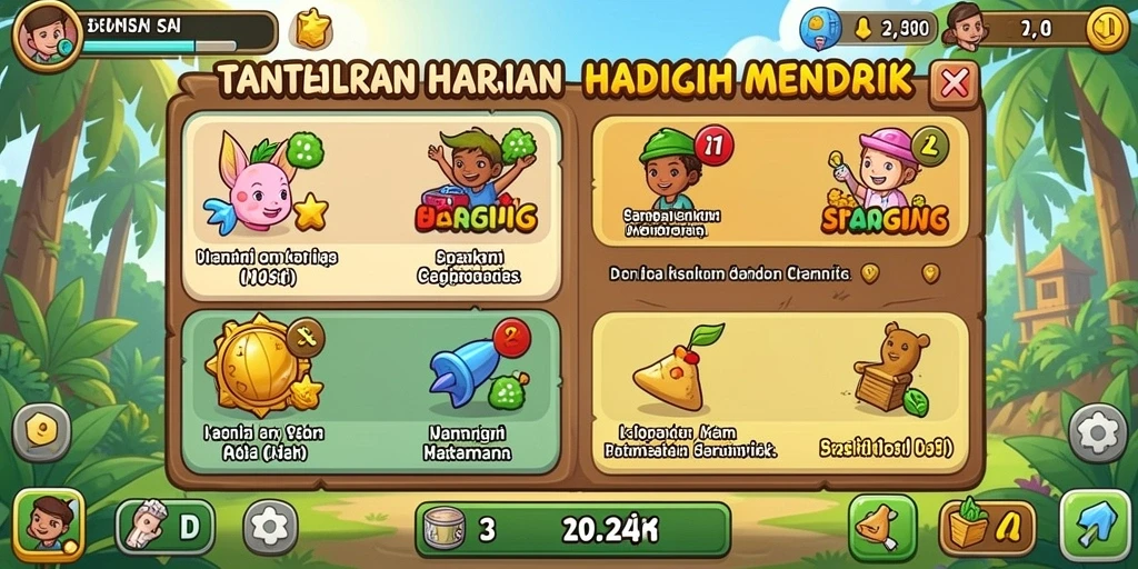 Tampilan antarmuka yang mudah digunakan.