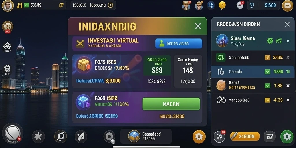 Menampilkan gameplay yang menarik dan seru.