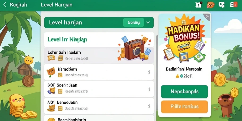 Tampilan antarmuka pengguna yang intuitif dan menarik.
