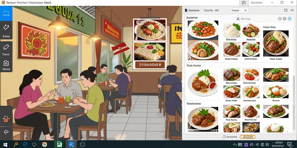 Tampilan antarmuka OKIDR yang menarik dan ramah pengguna.
