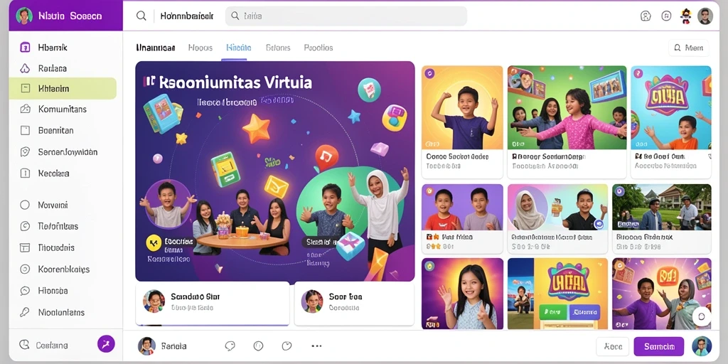 Tampilan antarmuka yang menarik dan mudah digunakan.