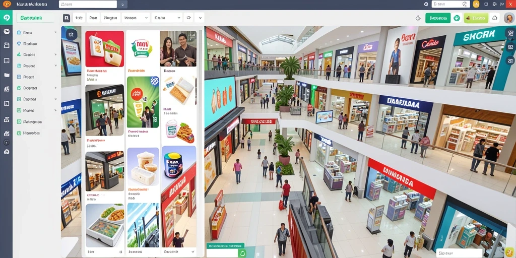 Tampilan awal permainan yang menarik dan user-friendly.