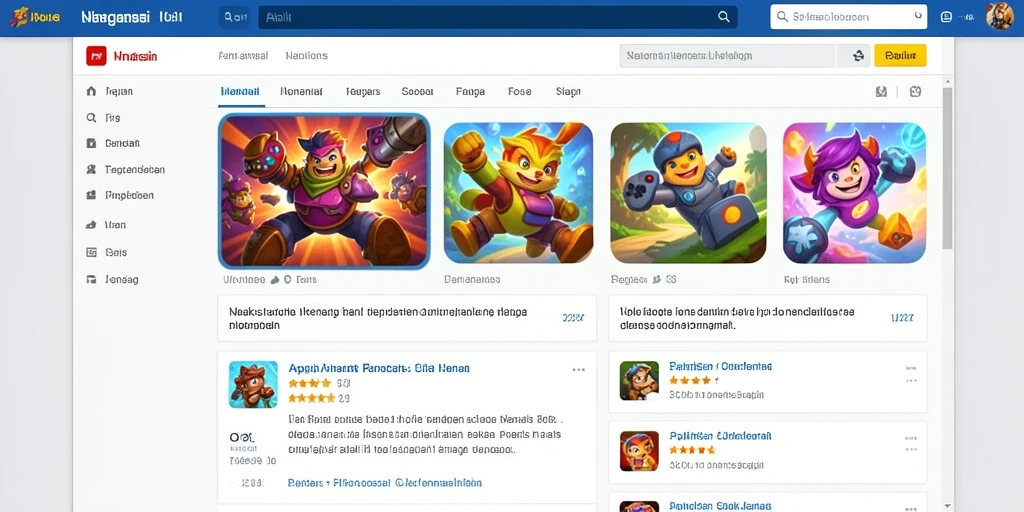 Screenshot menunjukkan pemandangan menakjubkan dalam game.
